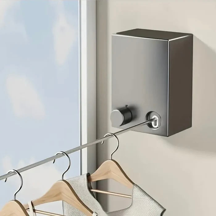 Varal de Aço inox - Invisível e Retrátil