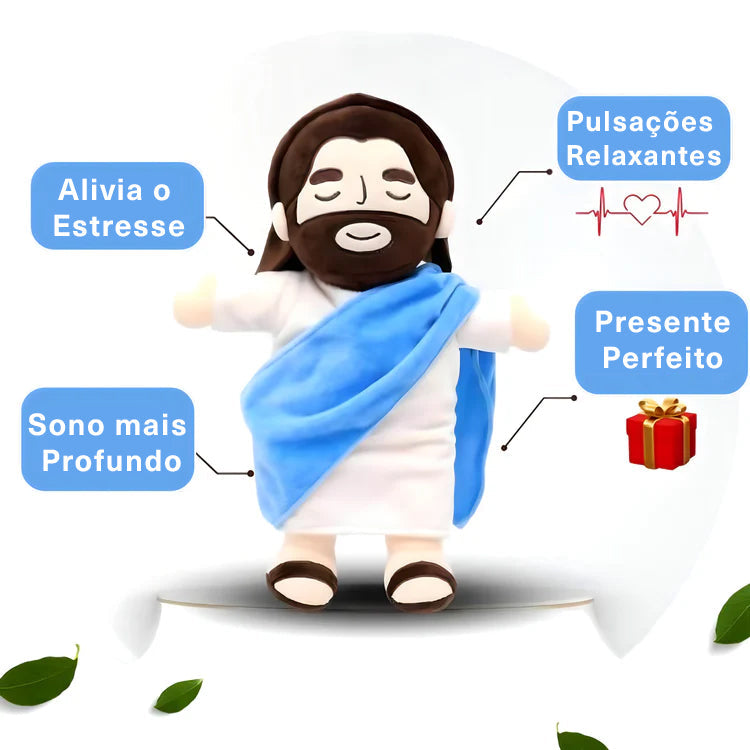 Boneco Jesus para um Santo Soninho - Seu Amigo que Acalma a Alma