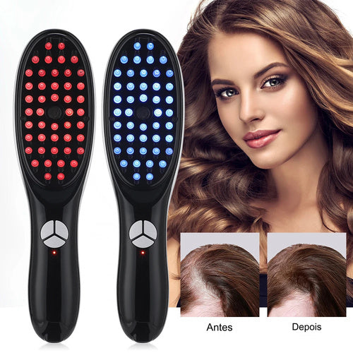 Escova LED Anti-queda para Crescimento Capilar 4 em 1 - LEDHairPro