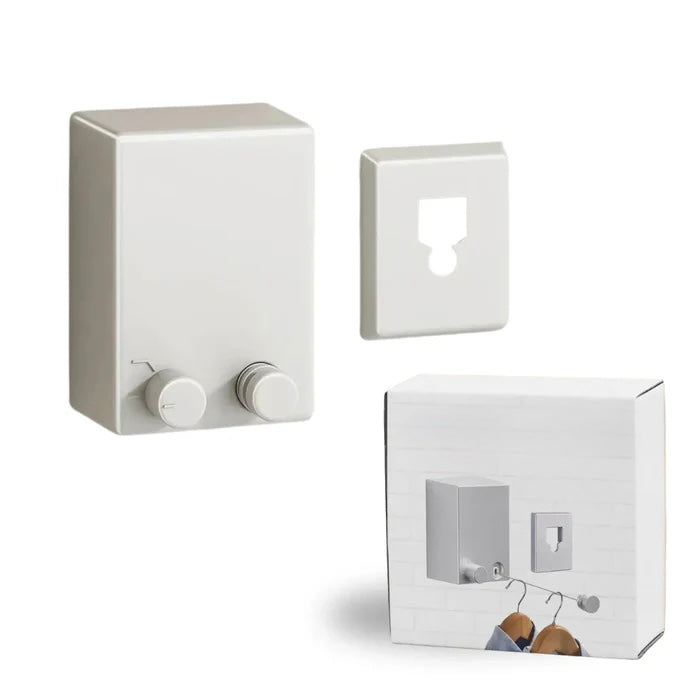 Varal de Aço inox - Invisível e Retrátil