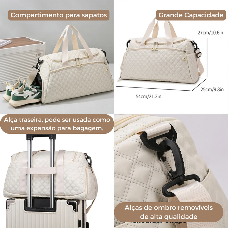 ExplorerBag- Bolsa de Viagem Impermeável de Grande Capacidade