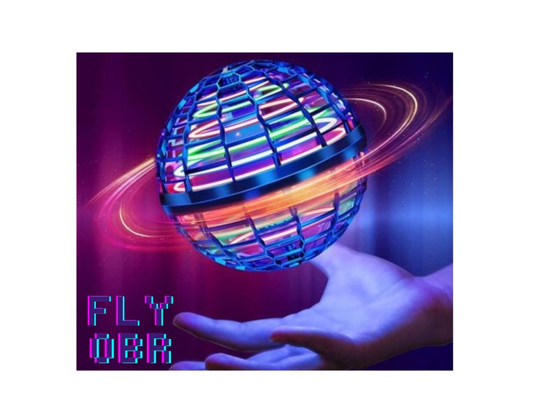 Bola voadora Boomerang Flyorb - Magia com luzes led