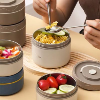 Lancheira Térmica com Potes Térmicos LunchBox