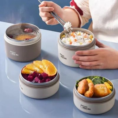 Lancheira Térmica com Potes Térmicos LunchBox