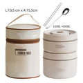 Lancheira Térmica com Potes Térmicos LunchBox