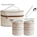 Lancheira Térmica com Potes Térmicos LunchBox