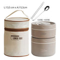Lancheira Térmica com Potes Térmicos LunchBox