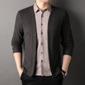 Camisa Cardigan Illusion™ -  Elegância de 2 em 1