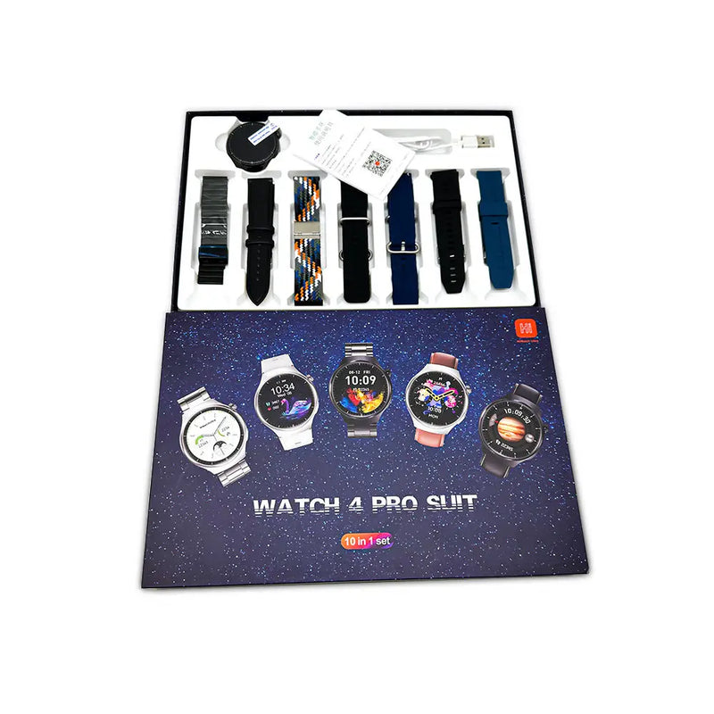 Watch 4 Pro Suit : Compre 1 Relógio e Ganhe 7 Pulseiras + Frete Grátis ⌚️ 