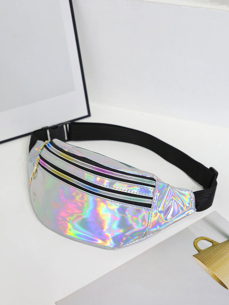 Pochete Laser: Estilo e Praticidade no Festival! 🎸 + Frete Grátis! 