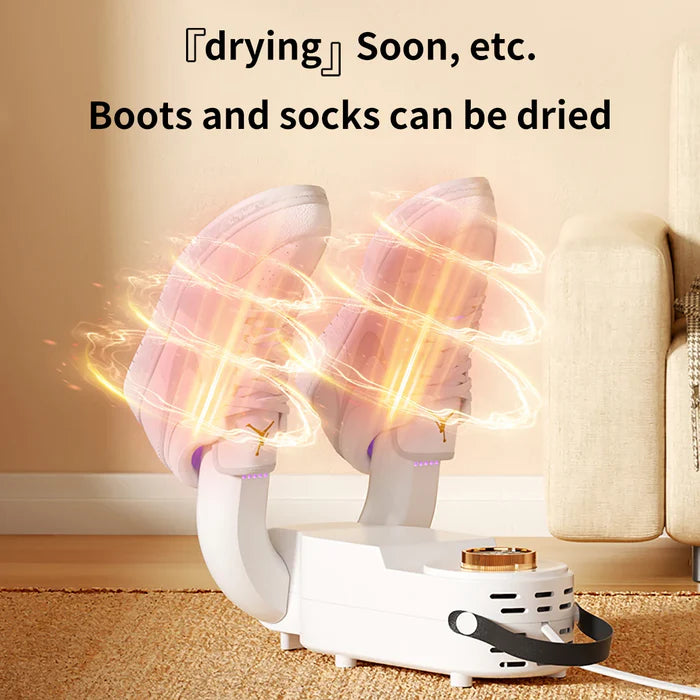 DryStep™ Pro – Secador e Esterilizador de Sapatos 2 em 1 
