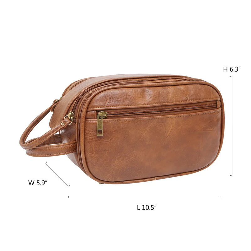 Necessaire Masculina e Feminina de Couro Executive