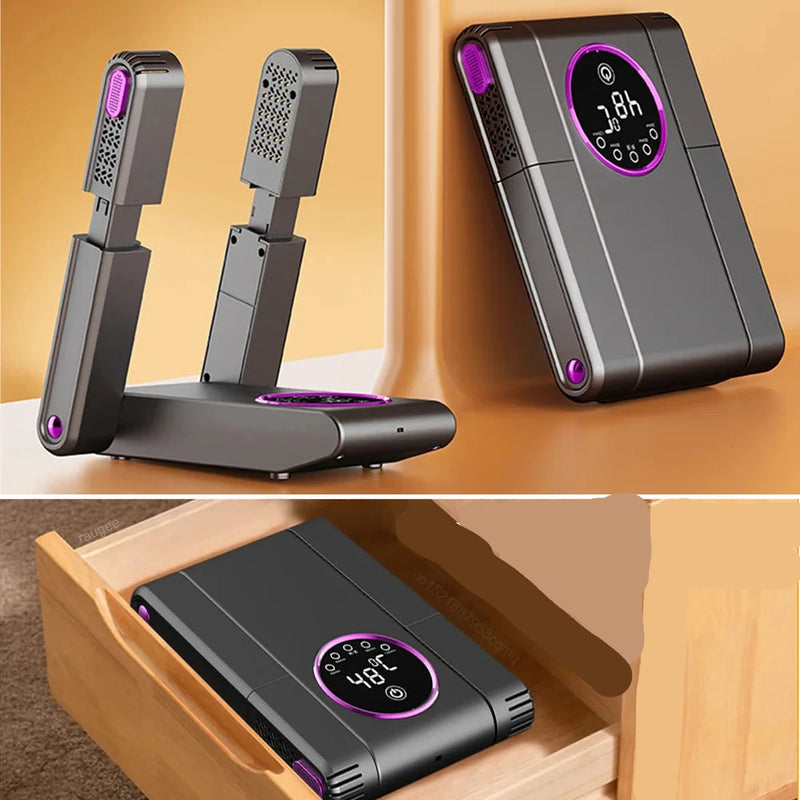 DryStep™ Pro – Secador e Esterilizador de Sapatos 2 em 1 