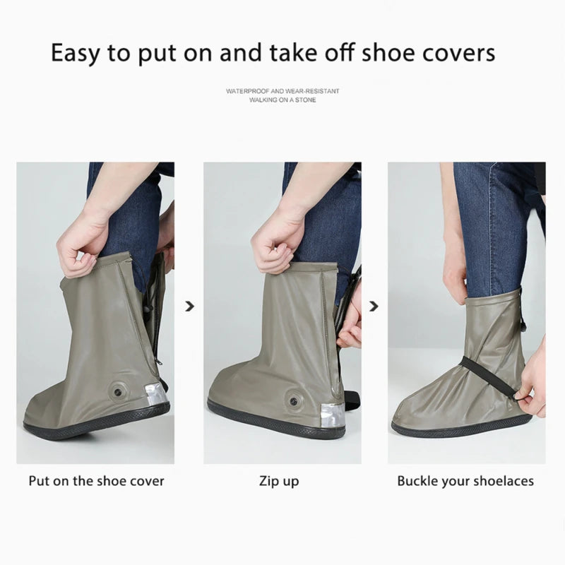 Capas de Sapato Impermeáveis: Mantenha Seus Pés Secos no Festival! 🎸☔ - Prime Bugigangas   