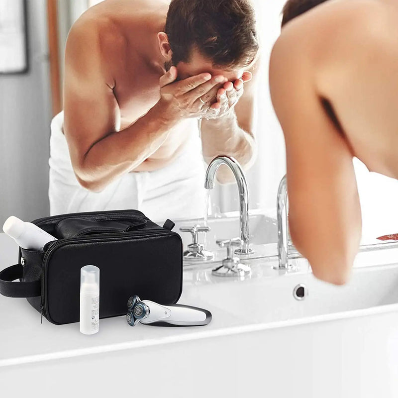 Necessaire Masculina e Feminina de Couro Executive