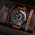Soki Quartz Men’s Watch - Compre 1 Relógio e Ganhe 3 Pulseiras + Frete Grátis! ⌚🔥 
