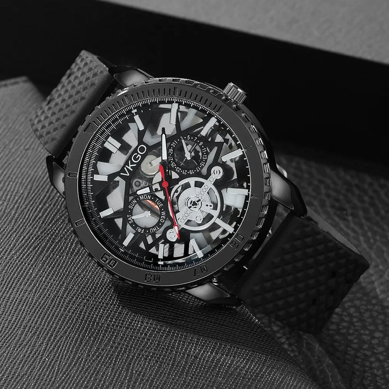 Mens Fashion Quartz Watches Top Brand Luxury Male Clock Watch Sport Mens Wrist Watch Bracelet Set Relogio Masculino