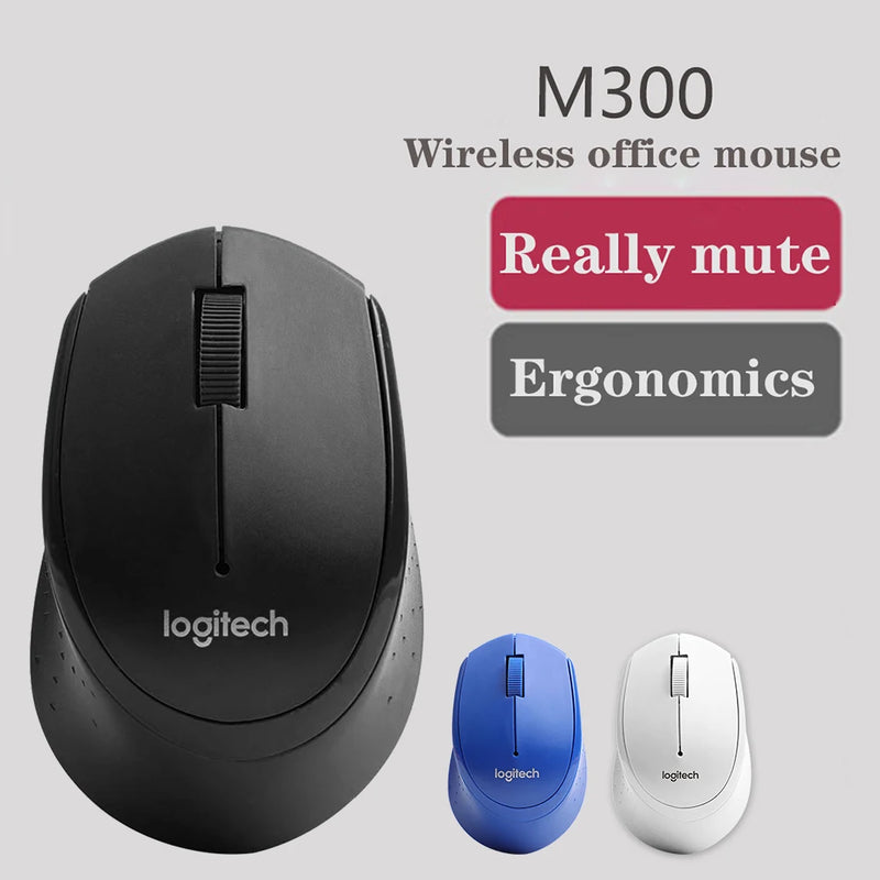 Mouse Wireless Logitech M330: Silencioso e Ergonômico para Escritório e Casa 🖱️