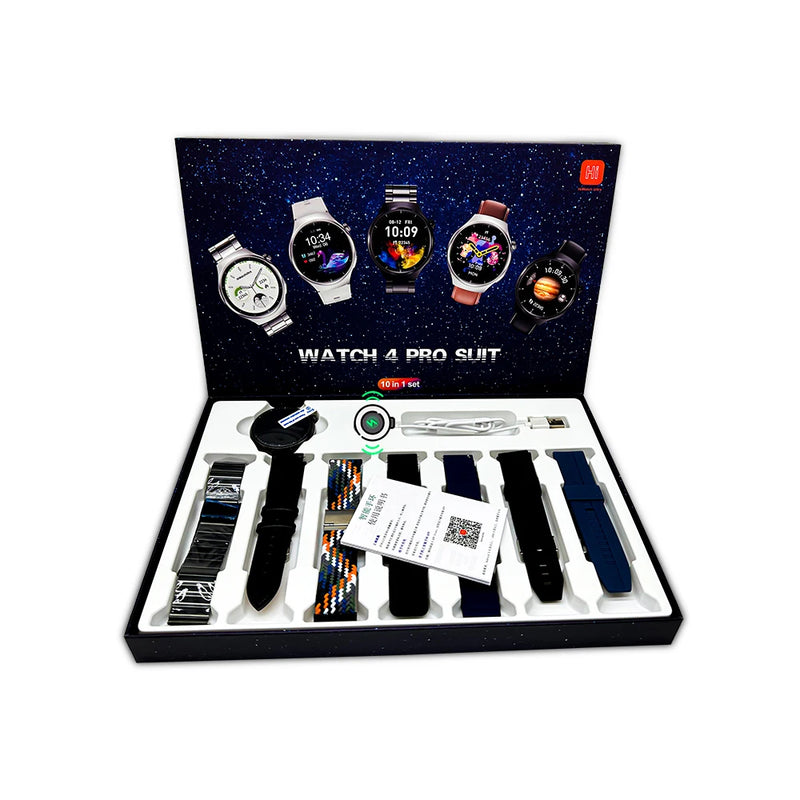 Watch 4 Pro Suit : Compre 1 Relógio e Ganhe 7 Pulseiras + Frete Grátis ⌚️ 