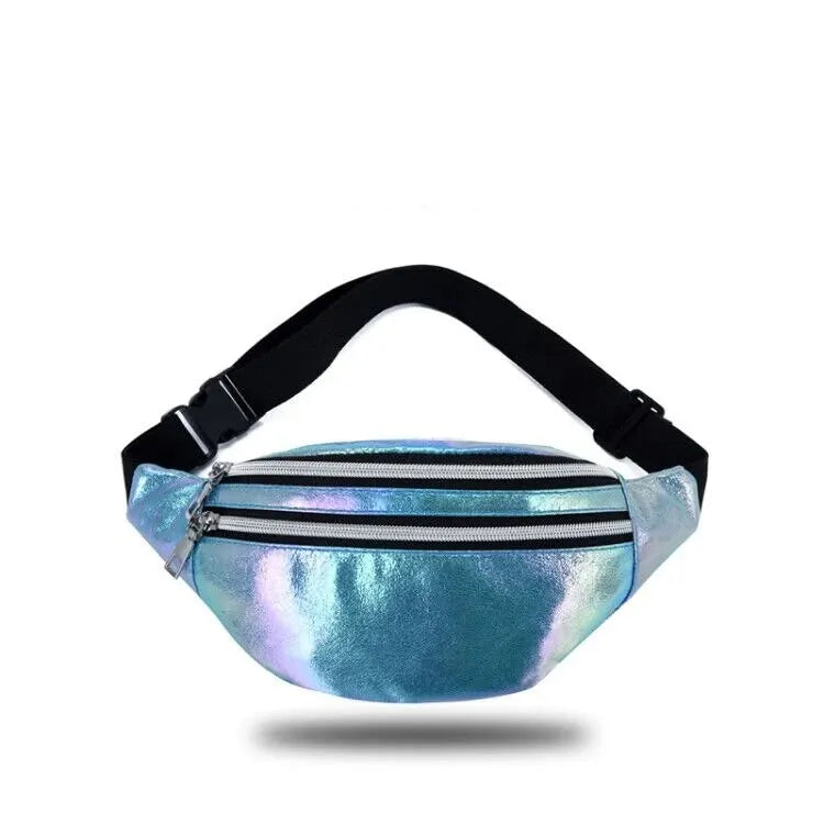 Pochete Holográfica: Estilo e Praticidade no Festival! 🎸 + Frete Grátis! 