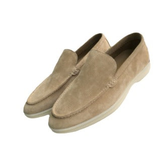 Mocassim Suede Loafer Loro Piana