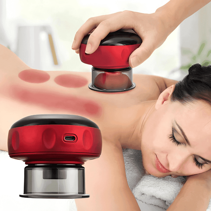 Ventosa Elétrica - Massagem Relaxante e Prático 