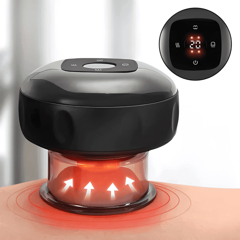 Ventosa Elétrica - Massagem Relaxante e Prático 