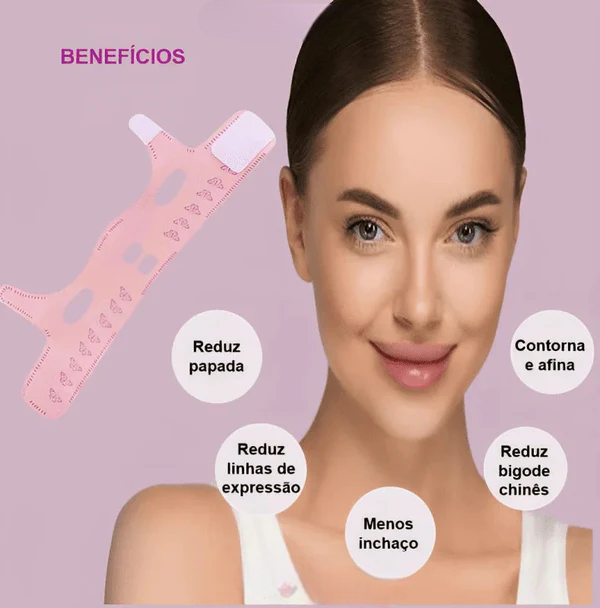 V-Revitalize - Máscara para Suavizar Rugas, Papada e Modela o Rosto