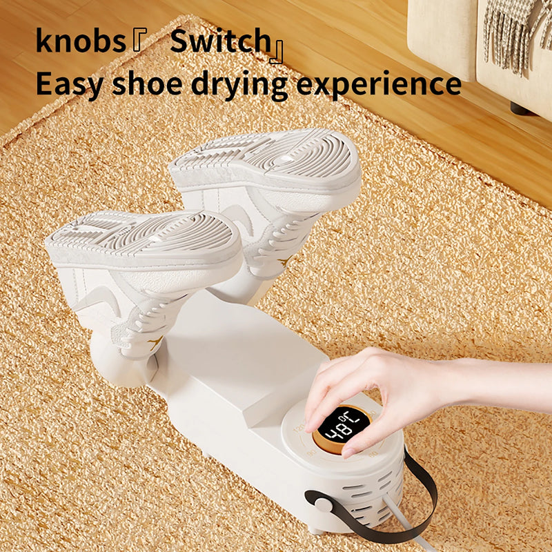 DryStep™ Pro – Secador e Esterilizador de Sapatos 2 em 1 