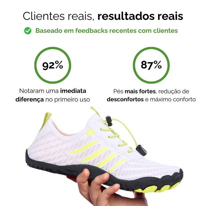 Sapato Tecnológico Terra Max - Conforto extremo, Ultra leve, Barefoot