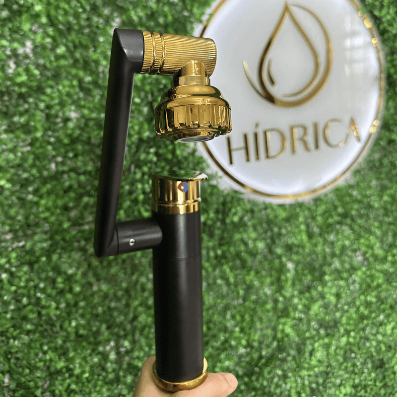 Torneira Monocomando 1080° rotativa para banheiro - 4 Modos de jato