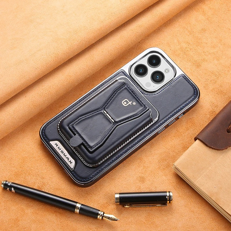 Case Protetora em Couro com Sistema MagSafe | Forged