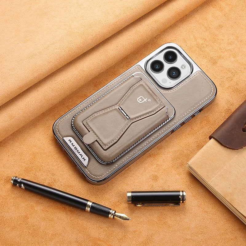Case Protetora em Couro com Sistema MagSafe | Forged